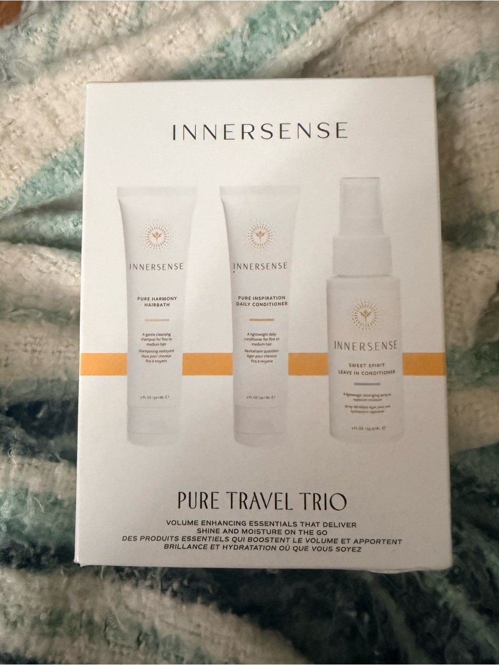 INNERSENSE Pure Travel Trio - Travel Haircare Trio